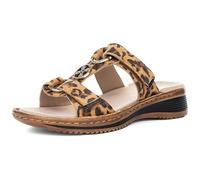 ARA Femme Hawaii Mocassin, Noir Naturel, 35 EU