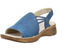 ARA Femme Hawaii Sandale, Bleu, 39 EU