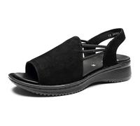 ARA Femme Hawaii Sandale, Noir, 36 EU