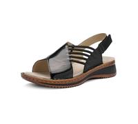 ARA Femme Hawaii Sandale, Noir, 37 EU