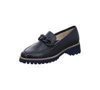 ARA Femme Kent Mocassin, Bleu, 37.5 EU Étroit