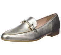 ARA Femme Kent Mocassin, Platine, 36.5 EU Étroit