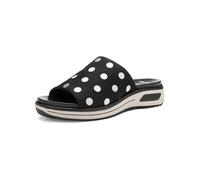 Ara Femme Limone Ballerines, Noir crème Noir, 36 EU Large