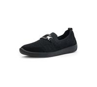 ARA Femme Lissabon 4.0 Mocassin, Noir, 40 EU