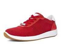 ARA Femme Lissabon Basket, Red Flame White, 44 EU