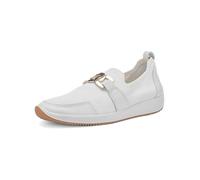 Ara Femme Lissabon Mocassin, Blanc, 36 EU