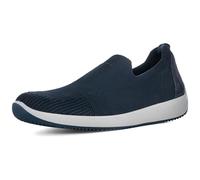ARA Femme Lissabon Mocassin, Bleu, 37 EU