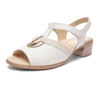 ARA Femme Lugano Sandales, crème, 38.5 EU Large