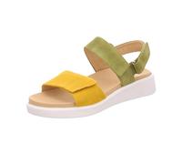ARA Femme Madeira Sandale, Corn Kiwi, 38 EU Large