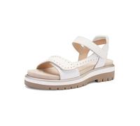 ARA Femme Malaga Sandale, Blanc, 38 EU