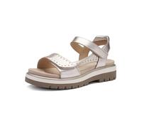 ARA Femme Malaga Sandale, Platine, 36 EU