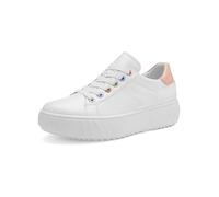 Ara Femme Monaco Basket, Abricot/Blanc, 40 EU Large