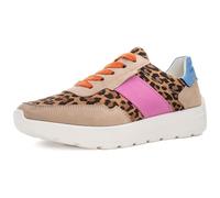 ARA Femme New York Basket, Sable Naturel orchidée Azzuro, 41.5 EU Large