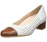 ARA Femme Nice Escarpins, Blanc Cognac, 41 EU Large