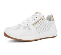 ARA Femme Osaka Basket, Platine Blanche, 38.5 EU Large