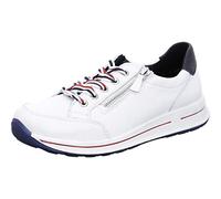 ara Femme Osaka Basket, Blanc/Bleu, 38.5 EU Large