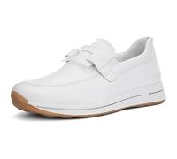 ARA Femme Osaka Mocassin, Blanc, 43 EU Large