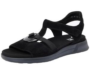 ARA Femme Osaka-s Sandale, Noir, 40 EU Large