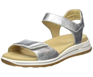 ARA Femme Osaka Sandales, argenté, 36 EU Large