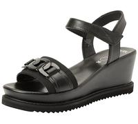 ARA Femme Parme Sandale, Noir, 42 EU