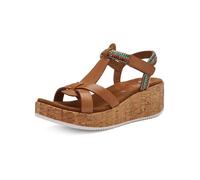 ARA Femme Rimini Sandale, Cognac Naturel, 36 EU