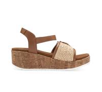 ARA Femme Rimini Sandale, Cognac Naturel, 38 EU