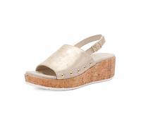 ARA Femme Rimini Sandale, Sable Shell Naturel, 42 EU