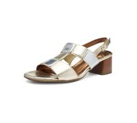 ARA Femme Riva Sandale, Argent Platine, 37 EU Large
