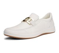 ARA Femme Roma Mocassin, Blanc, 38.5 EU Large