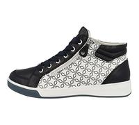 ARA Femme Rome Basket, Bleu Blanc Bleu 12 44499 26, 42.5 EU