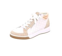 ARA Femme Rome Basket, Sable, Blanc, Or Rose, 40 EU