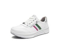 ARA Femme Sapporo Basket, Blanc/argenté, 37.5 EU Large