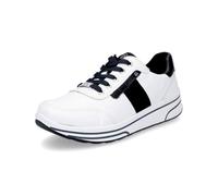 ARA Femme Sapporo Basket, Blanc/Bleu, 35 EU Large