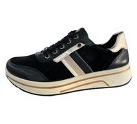 ARA Femme Sapporo Basket, Noir/Sable, 35 EU Large