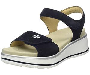 ARA Femme Sapporo Sandales, Bleu, 36 EU Large
