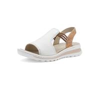 ARA Femme Tampa Sandale, Blanc Naturel, 43 EU