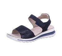 ARA Femme Tampa Sandale, Bleu 12 47207 02, 38 EU