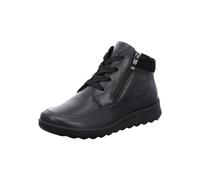 Bottines Ara - Toronto Booties - Noir - Femme - Talon Plat - Hauteur de la tige Moyenne - Lacets