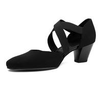 ARA Femme Toulouse Escarpins bride cheville, Noir Schwarz, 38.5 EU