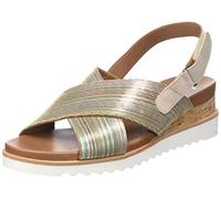 ARA Femme Valencia Sandale cale, Sand Multi Sand, 37 EU
