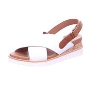 ARA Femme Valencia Sandale, Cognac Blanc, 36 EU