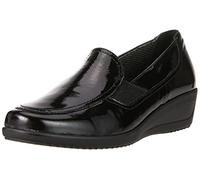 ARA Femme Zurich Mocassin, Noir, 38.5 EU Large