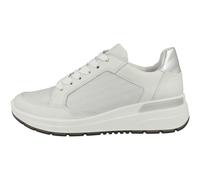 Ara Garda Sneaker Low Top Femme Chaussures de Sport en Cuir Blanc