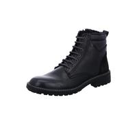 ARA Homme Frederik Chaussures à Lacets Highcut, Noir/Gris, 40 EU