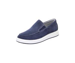 ARA Homme Gênes Mocassin, Bleu, 44 EU
