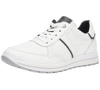 ARA Homme Matteo Mocassin, Blanc/Bleu, 43 EU Large