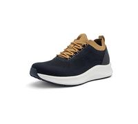 Ara Homme Ohio Basket, Blue Caramel Blue, 43 EU
