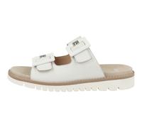 Ara KENT-SPORT-S Sandales Plates Femme Cuir Blanc Scratch