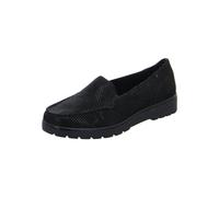 ARA Mocassins Dallas-HS pour Femme, Noir, 40 EU Weit
