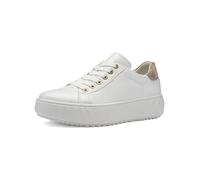 Ara Monaco Chaussures pour Femme, Coque Blanche, 43 EU Largeur